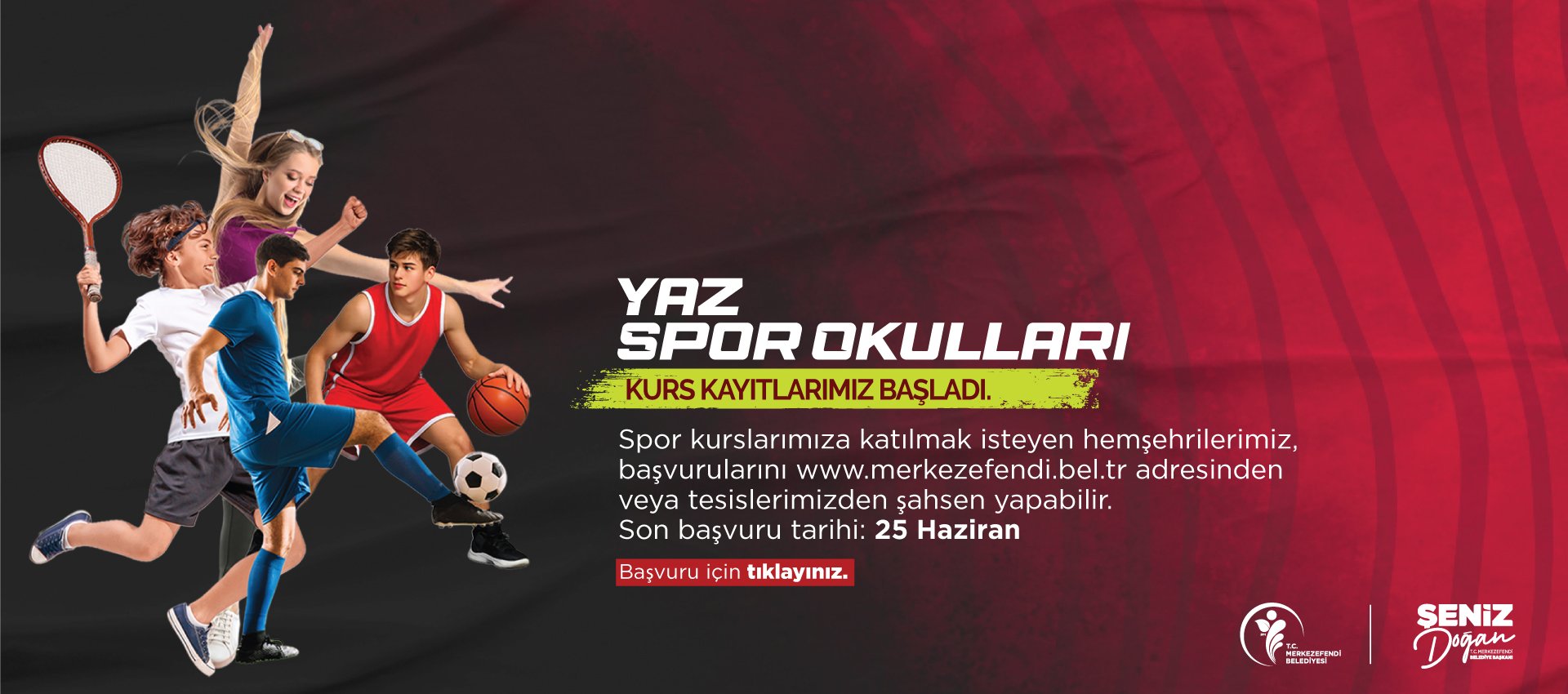 Yaz Spor Okulları Kursu Başvuruları Başladı